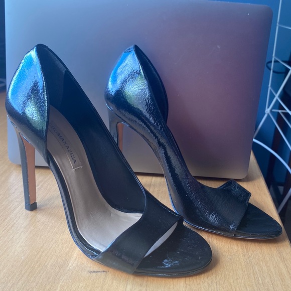 BCBG MAXAZRIA black stiletto heels - Picture 1 of 4